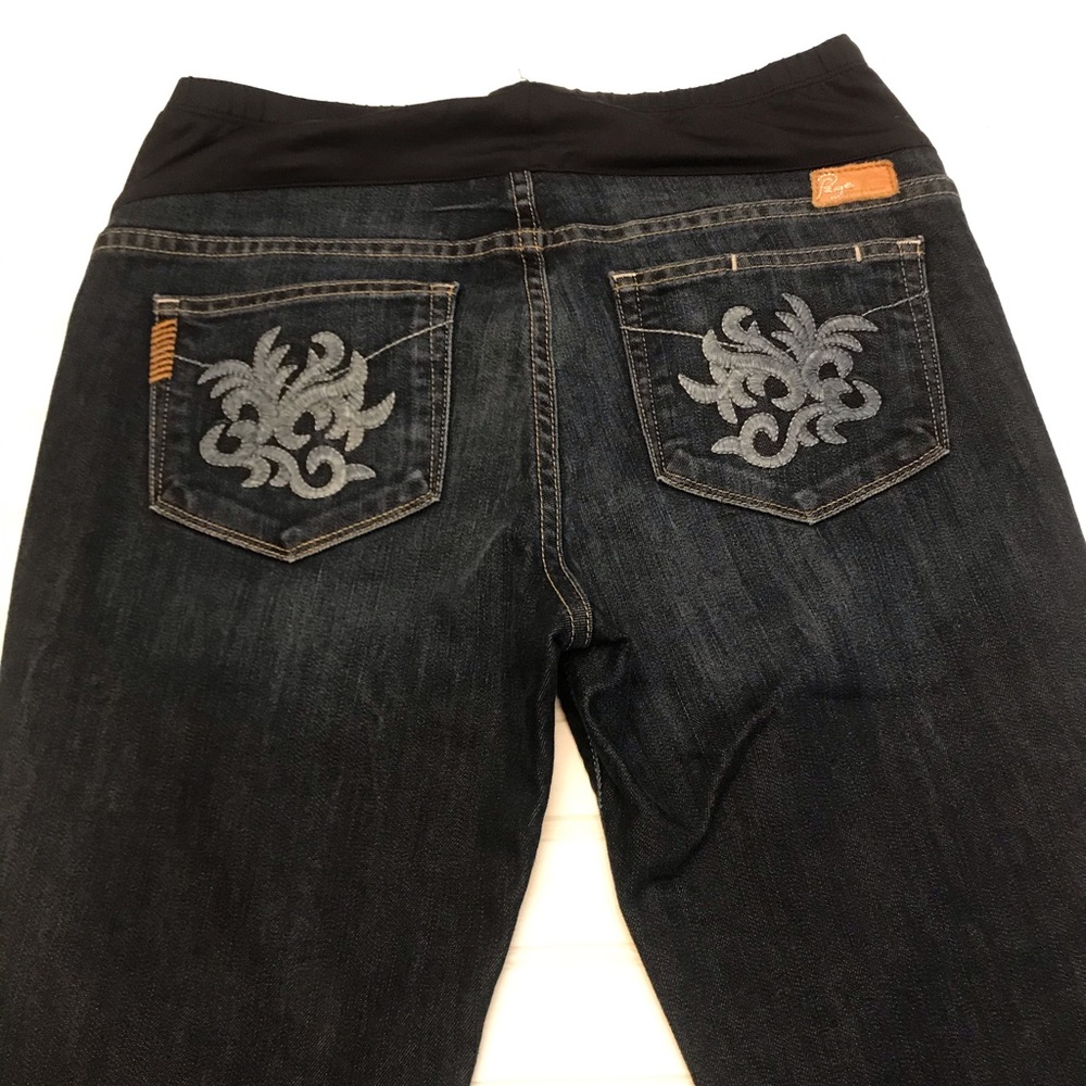 Paige Premium Denim Maternity Jeans with stretch band